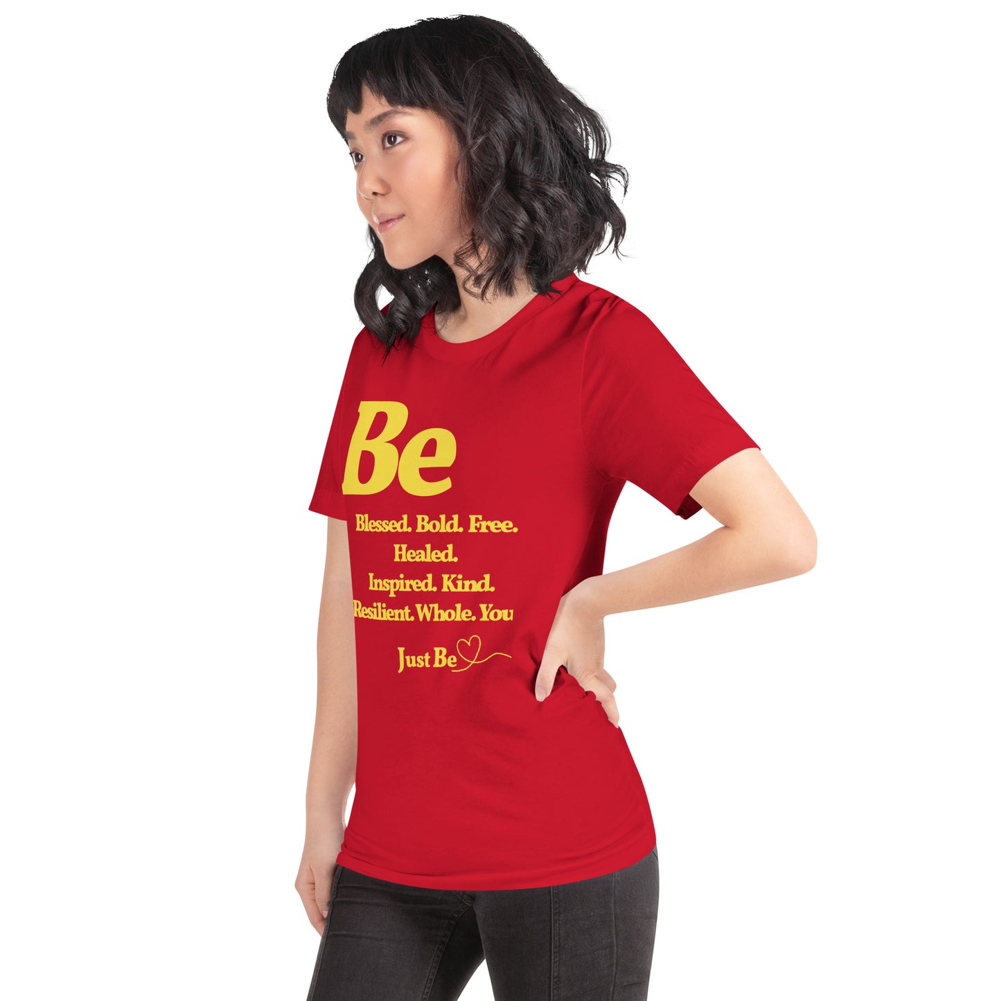 Be Inspired Unisex short-sleeve t-shirt