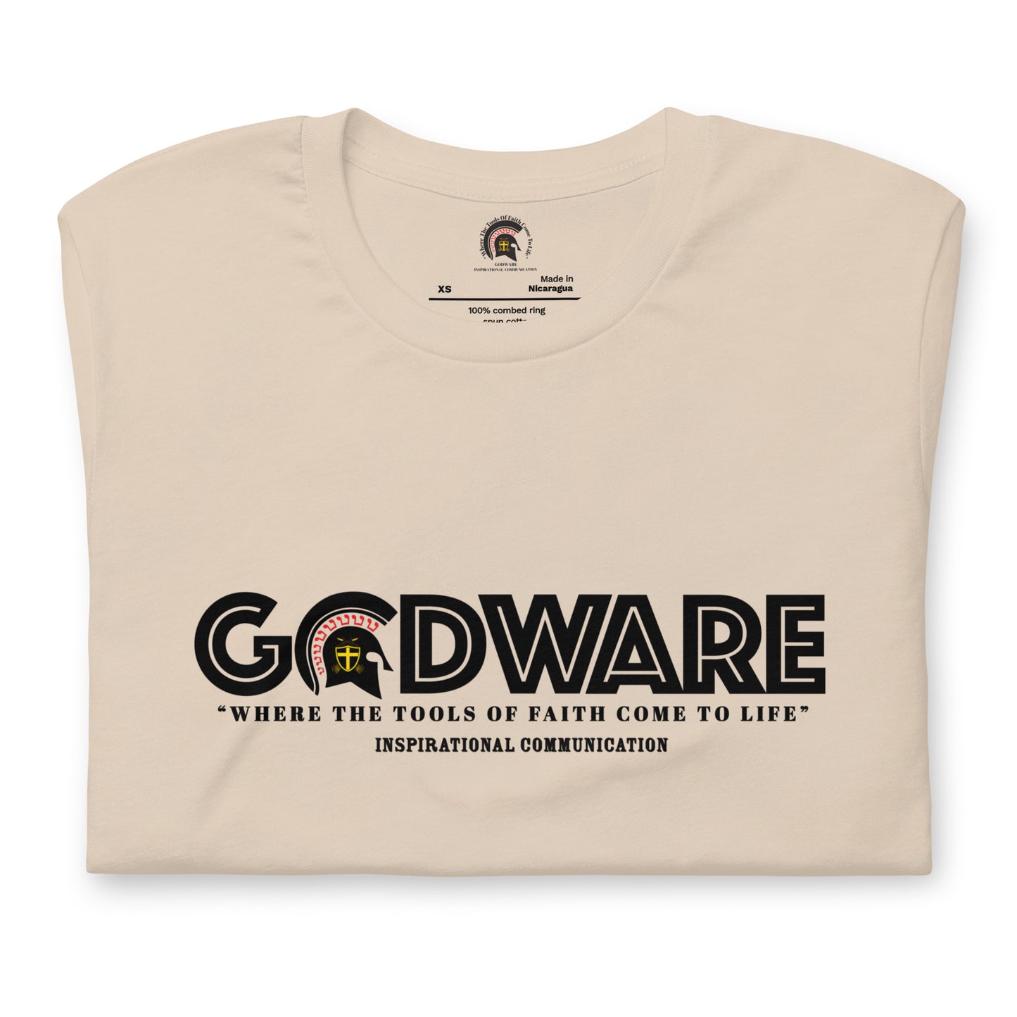 Godware Logo short-sleeved Unisex t-shirt  (black print)