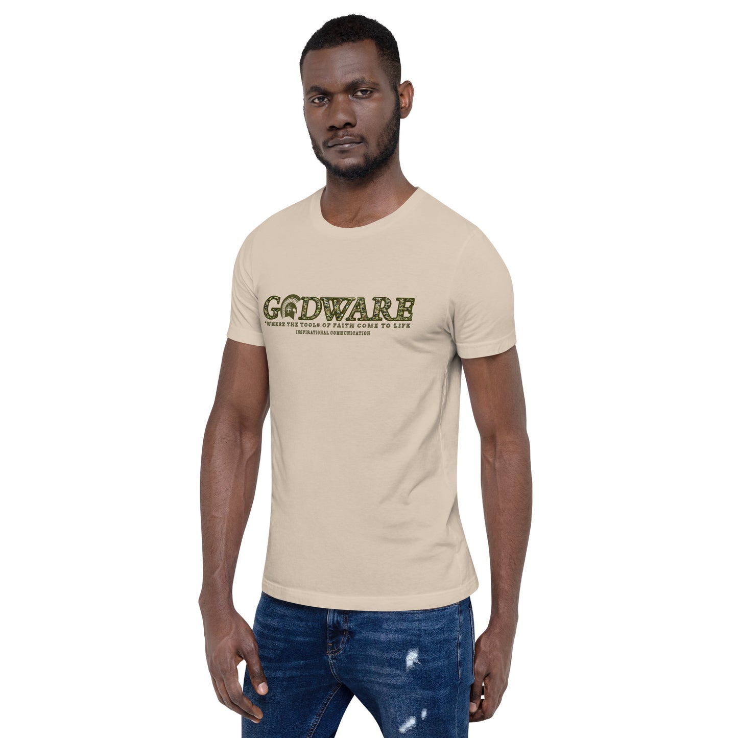 Godware Logo short-sleeved Unisex t-shirt  - Camo print