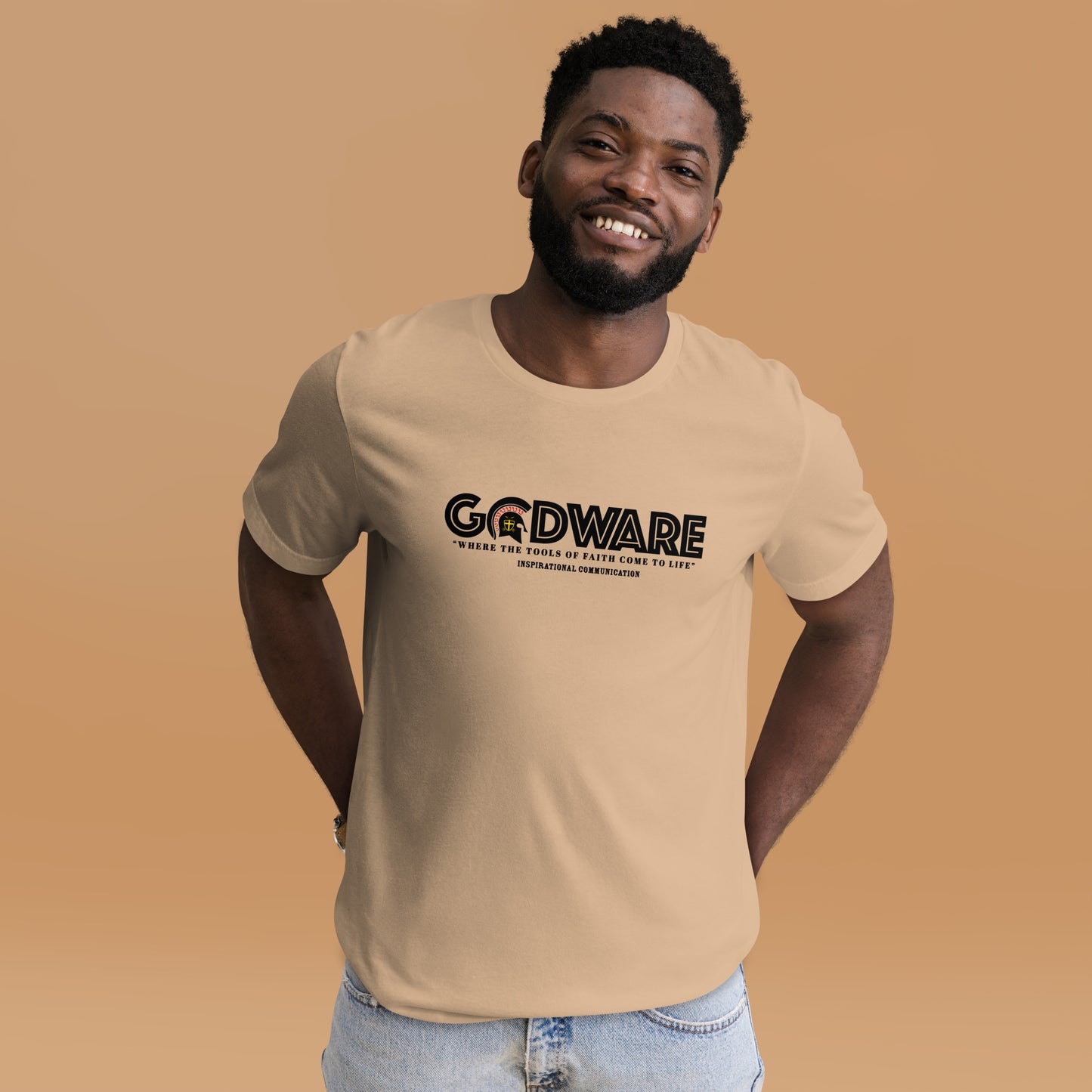 Godware Logo short-sleeved Unisex t-shirt  (black print)