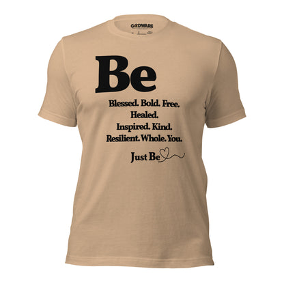 Be Inspired short-sleeved unisex t-shirt