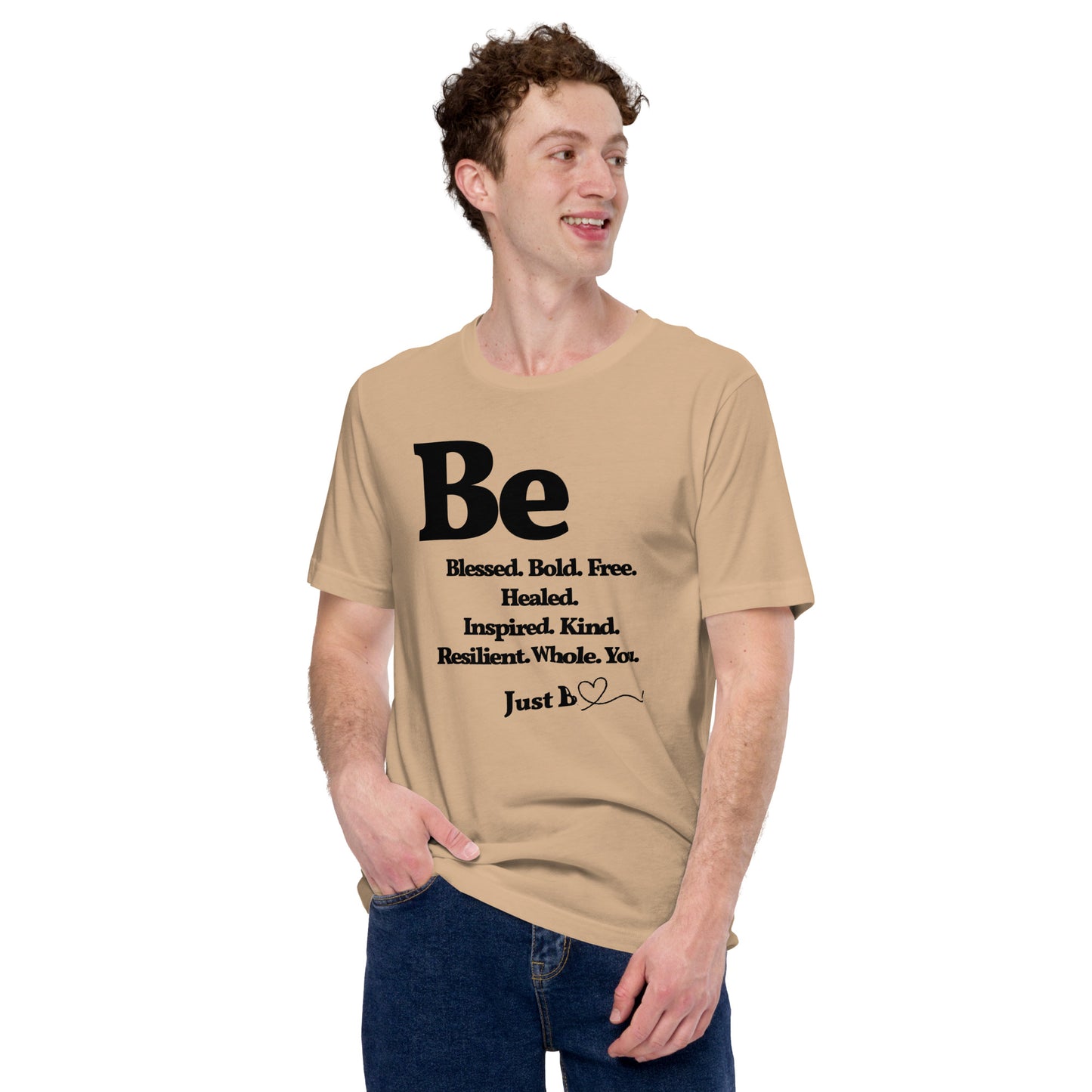 Be Inspired short-sleeved unisex t-shirt