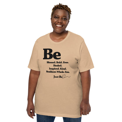 Be Inspired short-sleeved unisex t-shirt