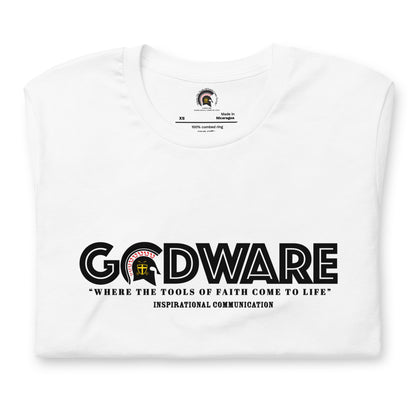 Godware Logo short-sleeved Unisex t-shirt  (black print)