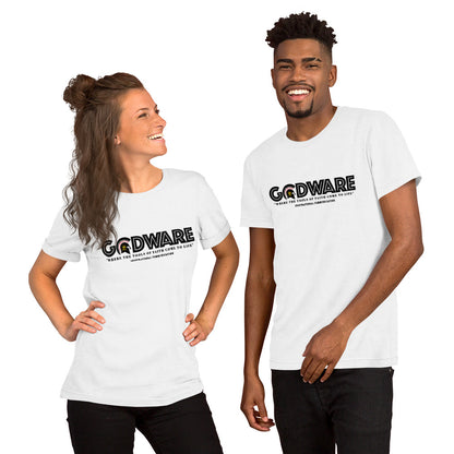 Godware Logo short-sleeved Unisex t-shirt  (black print)