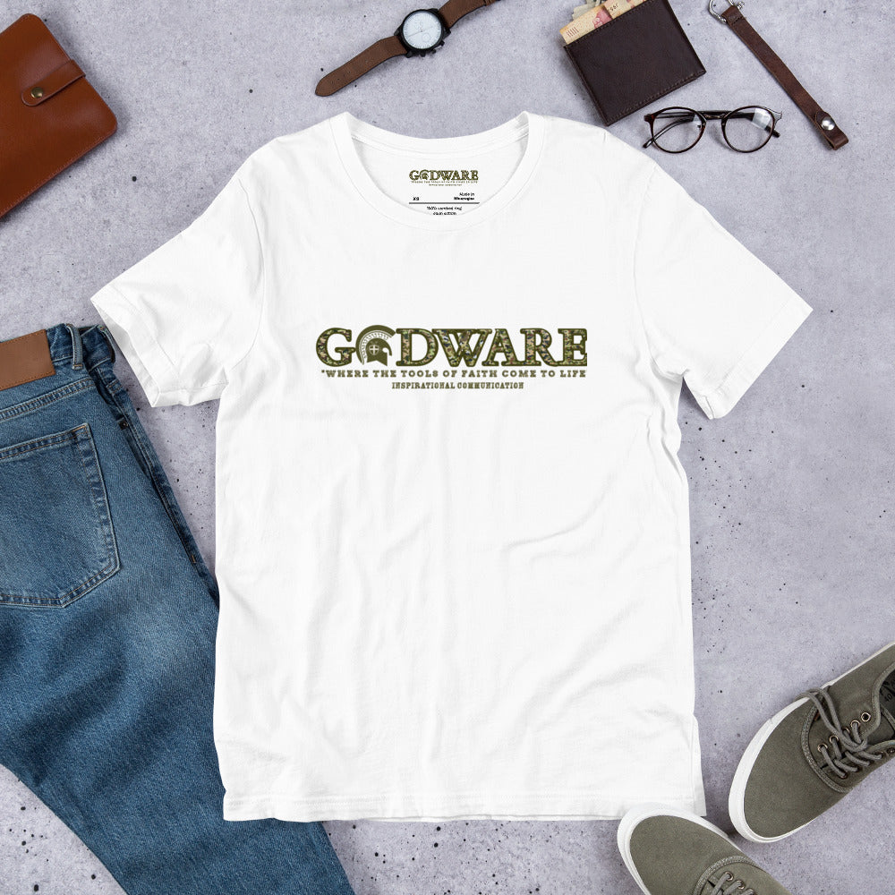 Godware Logo short-sleeved Unisex t-shirt  - Camo print