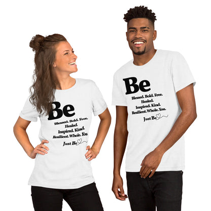 Be Inspired short-sleeved unisex t-shirt