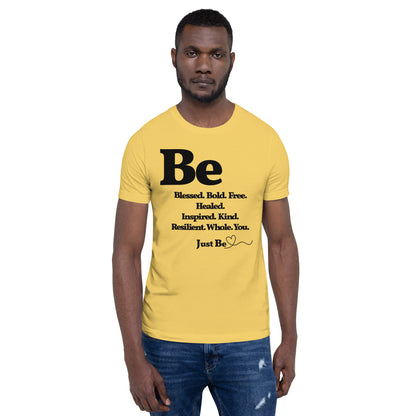 Be Inspired short-sleeved unisex t-shirt