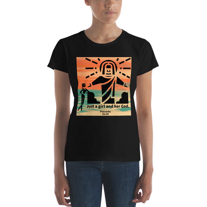 "Just a Girl" Women's t-shirt