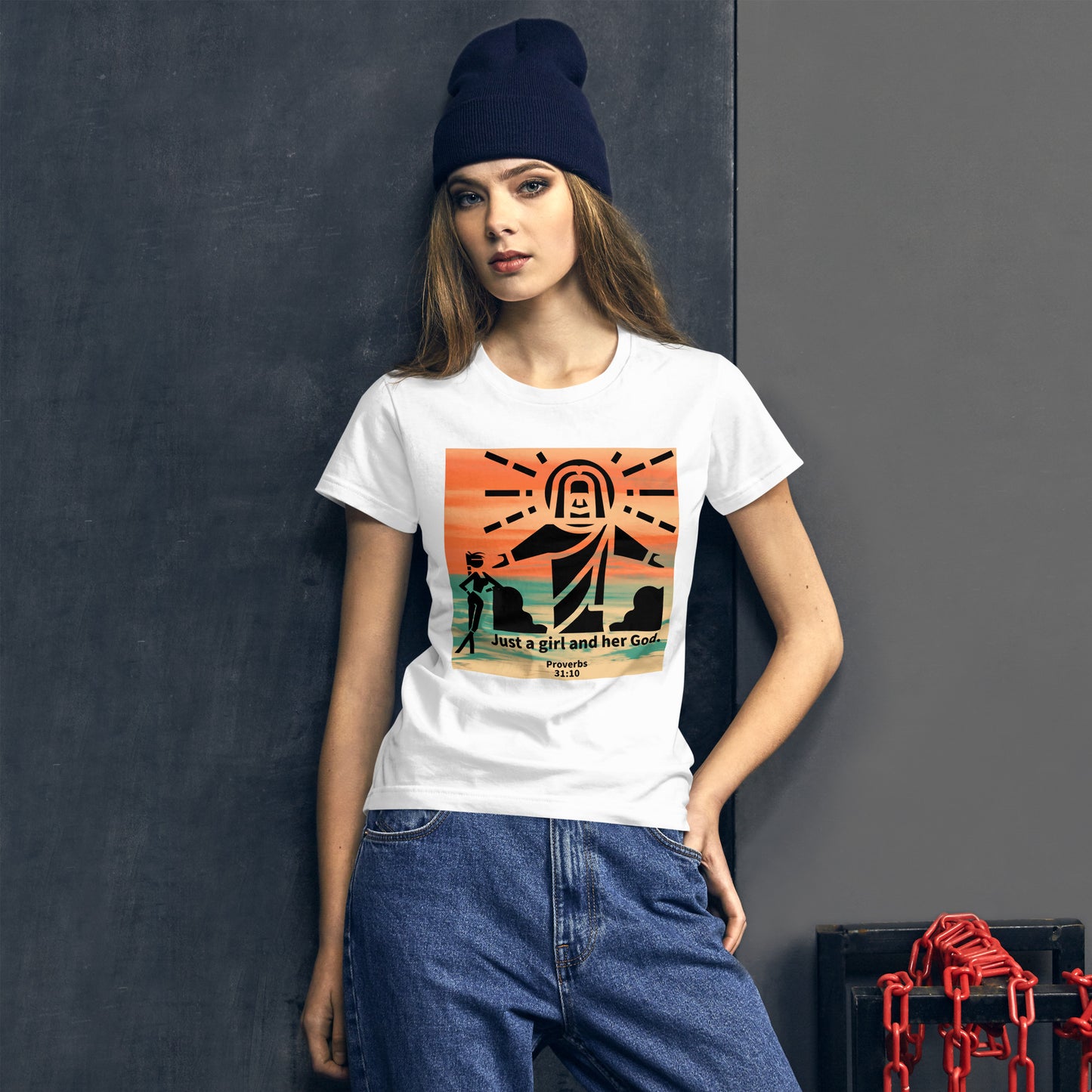 "Just a Girl" Women's t-shirt