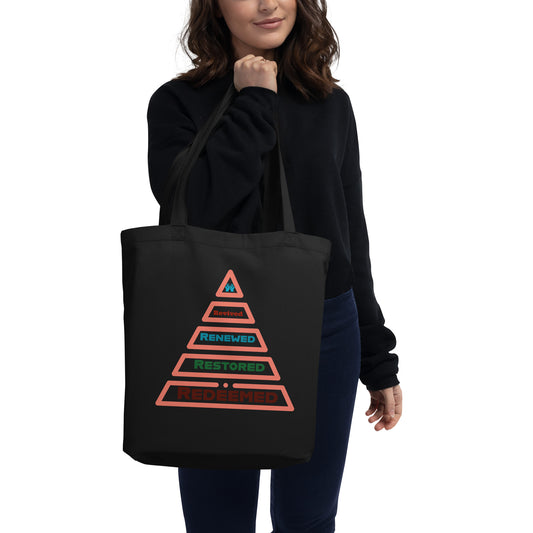 Tote Bag - Redeemed (Peach trim)