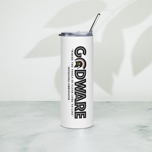 Godware Logo Stainless steel tumbler - Black print