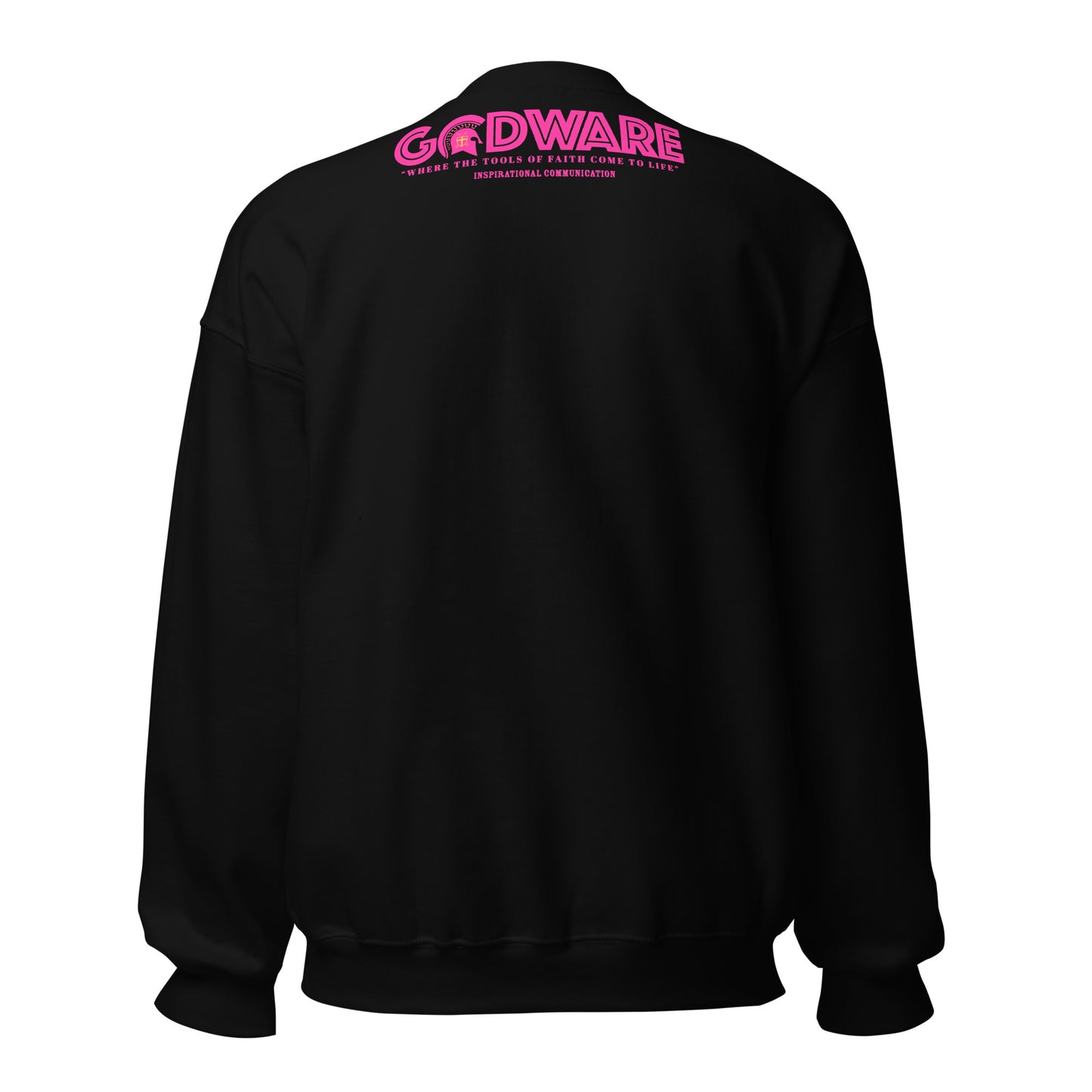 Make Sense Unisex Sweatshirt - Pink/black