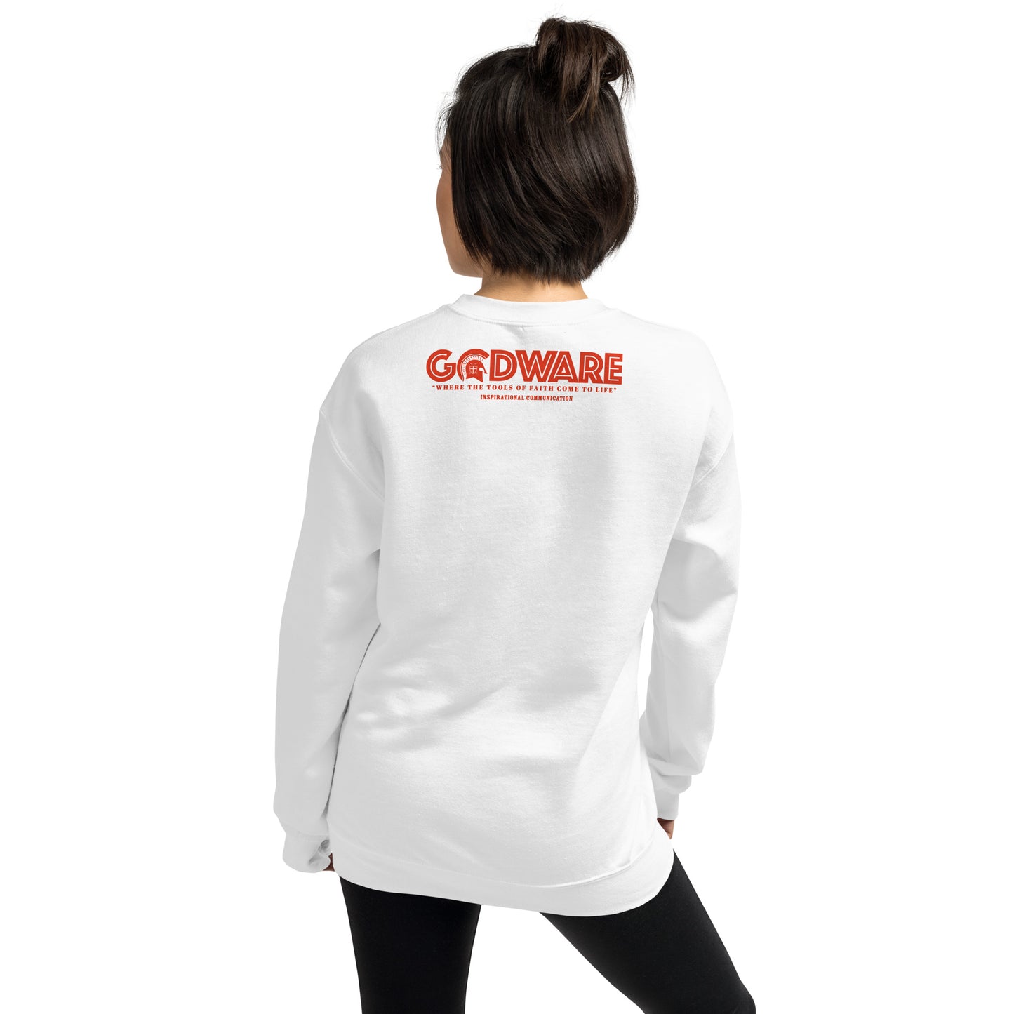 Attributes of God Unisex Sweatshirt - Red Spiral