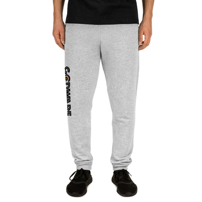 Brand Logo Unisex Joggers - Black print