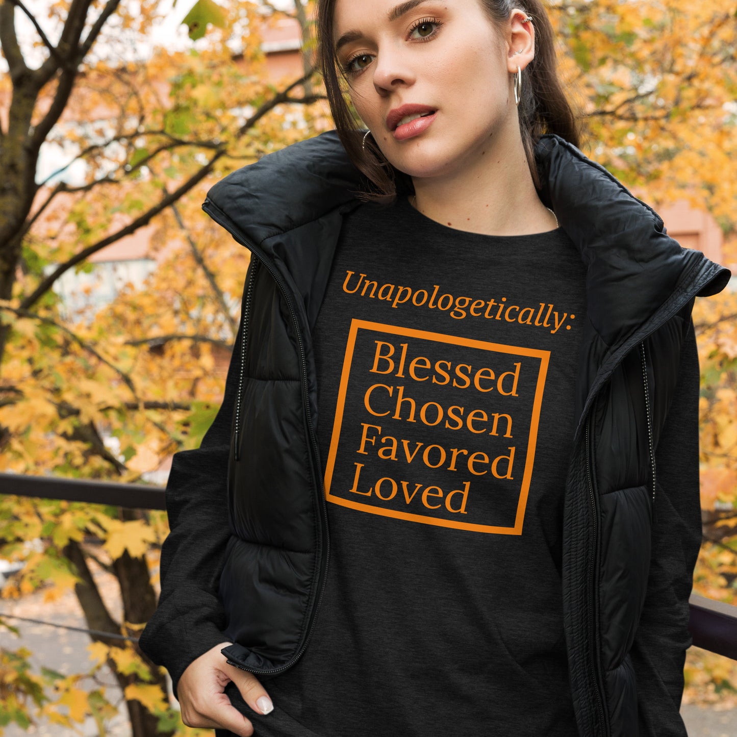 Unapologetic Inspirational Unisex Long Sleeve Tee