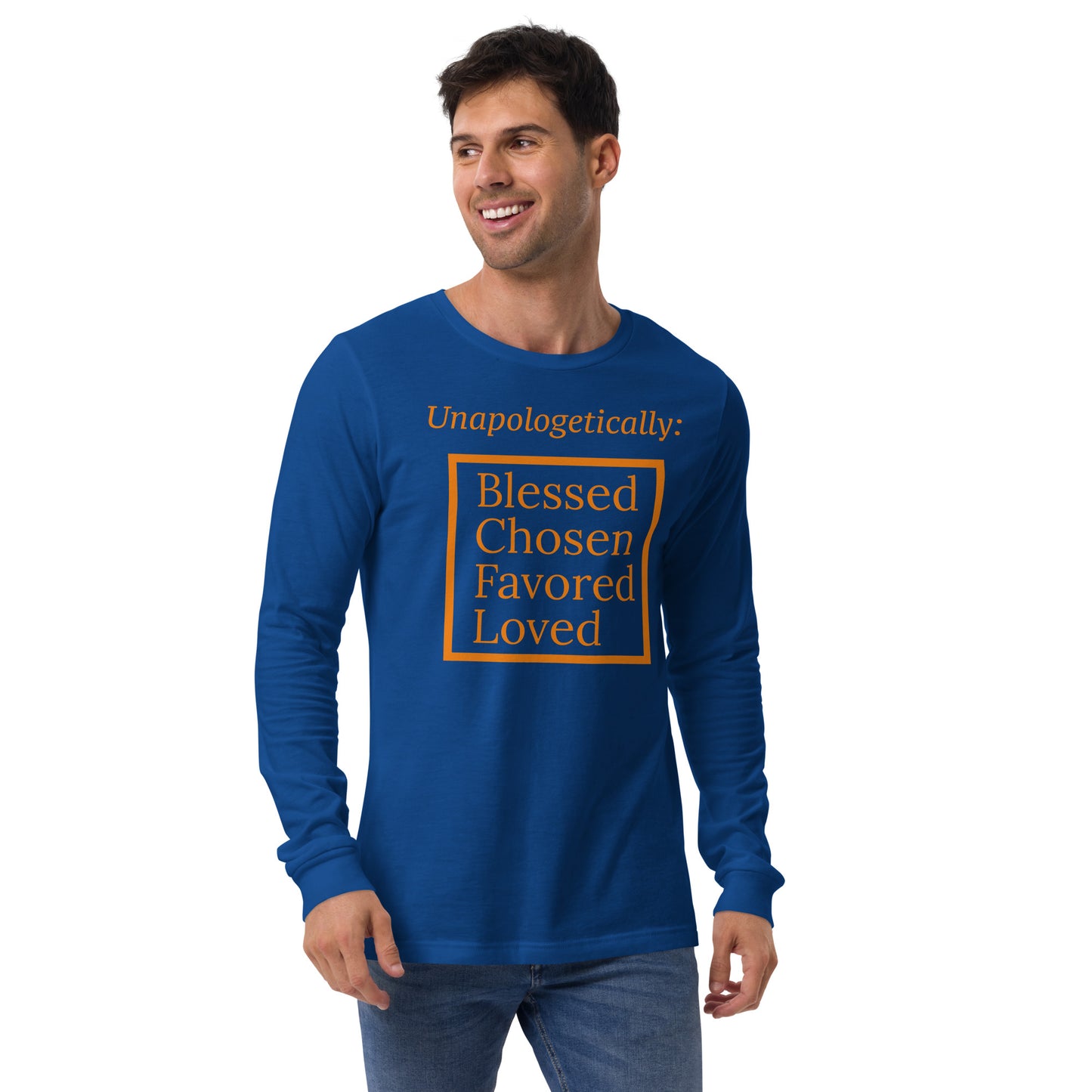 Unapologetic Inspirational Unisex Long Sleeve Tee