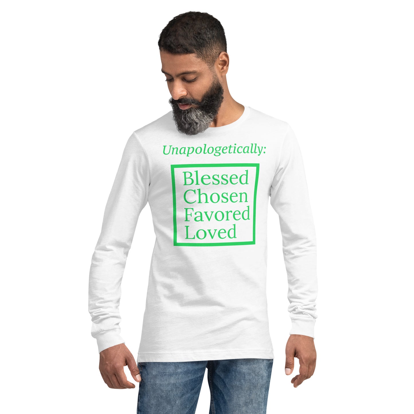 Unapologetic Inspirational Unisex Long Sleeve Tee